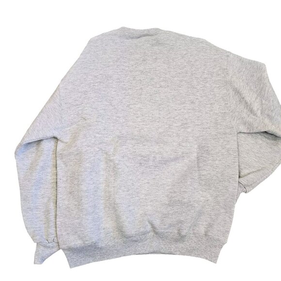 Vintage Oregon Coast Crewneck Sweatshirt Size Large Light Gray Nautical Rowing - Picture 4 of 8